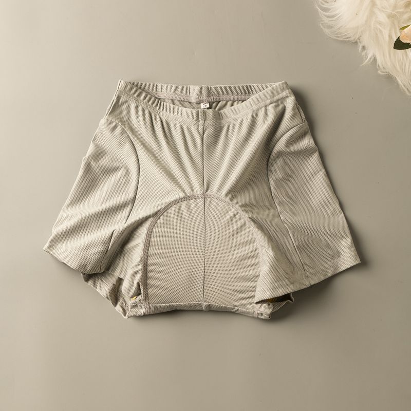 

Summer Foreign Trade Korean Style New Casual Pants Versatile Simple Fashion Temperament Elastic Waist Riding Shorts Gray Green(The color has shades) S