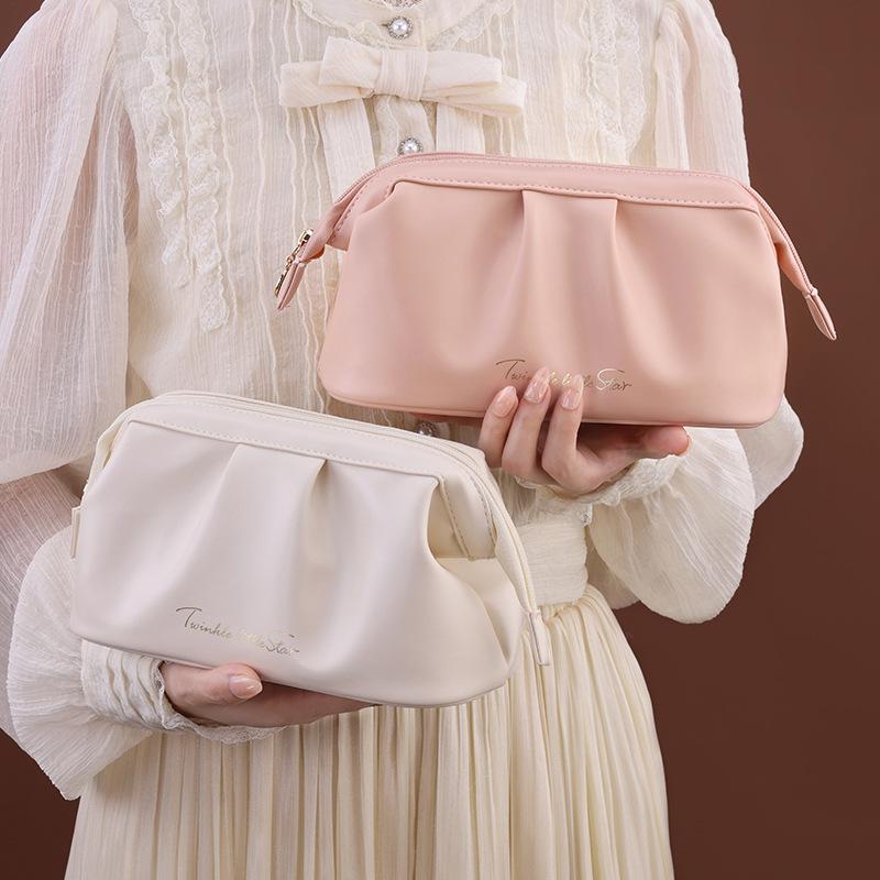 Large Capacity High-End Makeup Clutch & Coin Purse