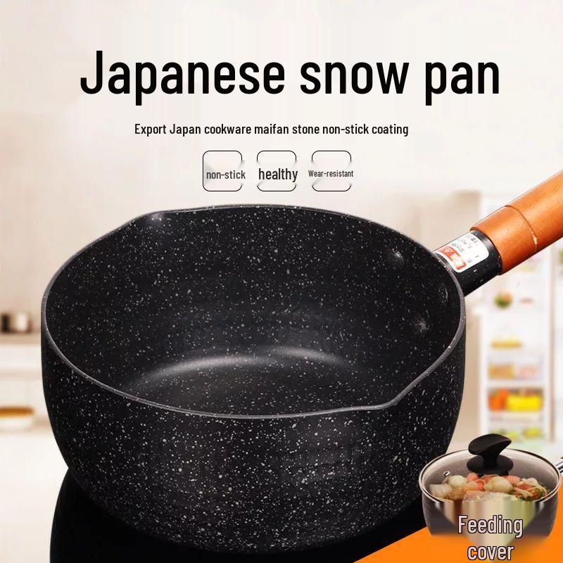 Yukihira Multi-Functional Non-Stick Milk and Baby Food Pot for Induction and Gas Stoves, Perfect for Dormitories