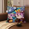 1Pc Popular Animation C-Cuphead S-Show Pillow Case Fashion Square Pillowcase Bedroom Sofa Room Ins Decoration Leisure
