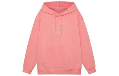 Li Ning Sweatshirts Unisex Pink Hooded Moderate Regular AWDS220-6