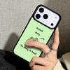 Capa Hülle für iPhone 17 Air 16 Pro Max 15 Plus 11 13 Mini 14 12 Rückseite Handyhülle Kawaii Süßer Frosch