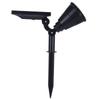 LED Solar Lamp IP65 Waterproof Lawn Light Outdoor Garden Courtyard Landscape Decoration Black