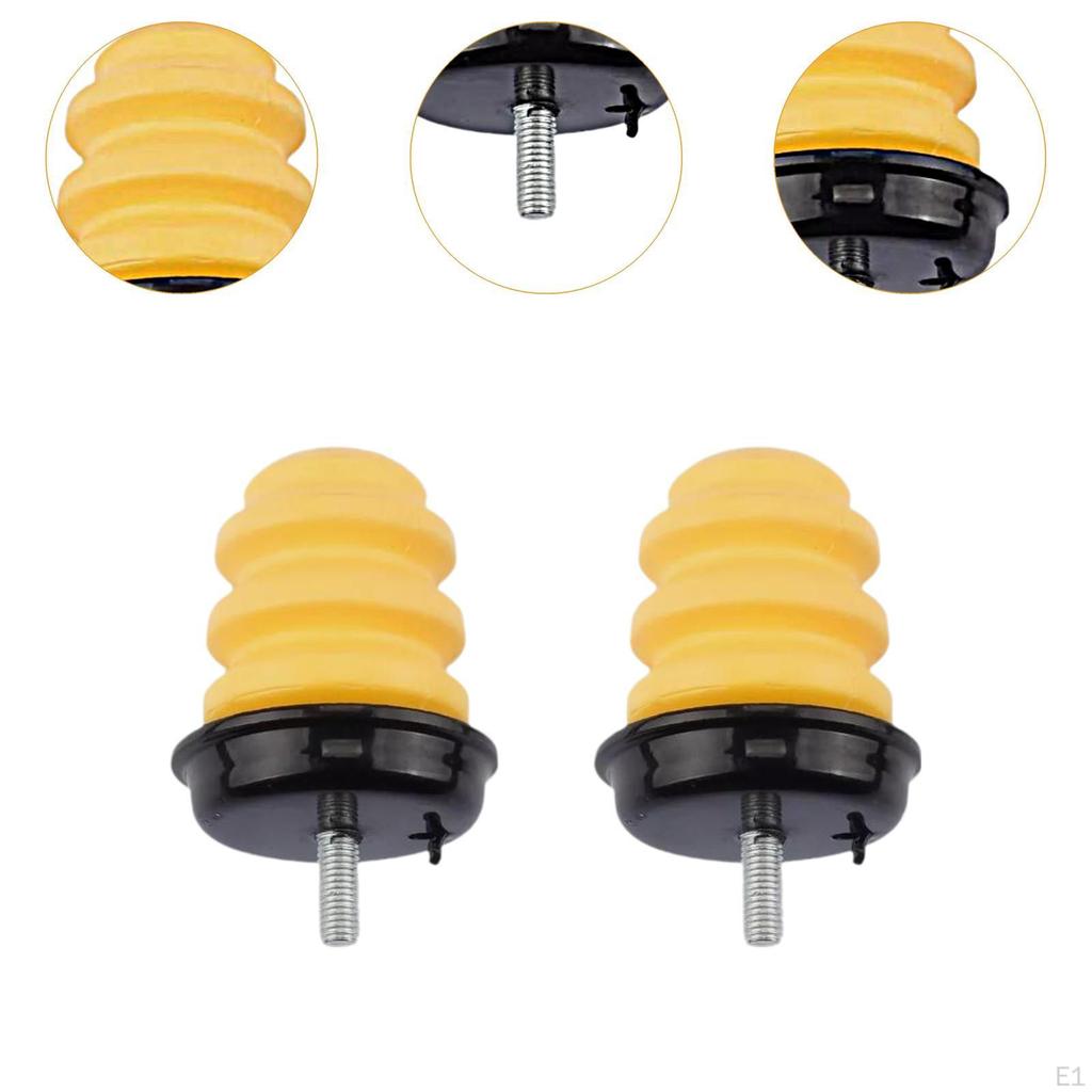 2 Pieces Rear Axle Protector Premium Easy to Install Spare Parts Shock Absorber Protection