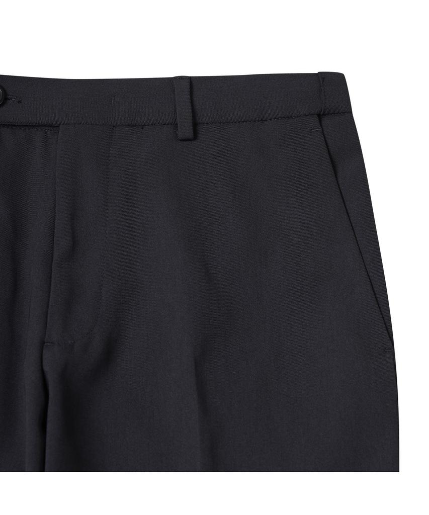 Keoseuuteommellou Black Slim Fit Setup Pants Cwpam25404Bkx