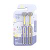 Xiaomi2pcs Three-sided Kids Toothbrush Soft Bristle, Teeth Cleaning Oral Care Toothbrush for Children 3-12 Years Old