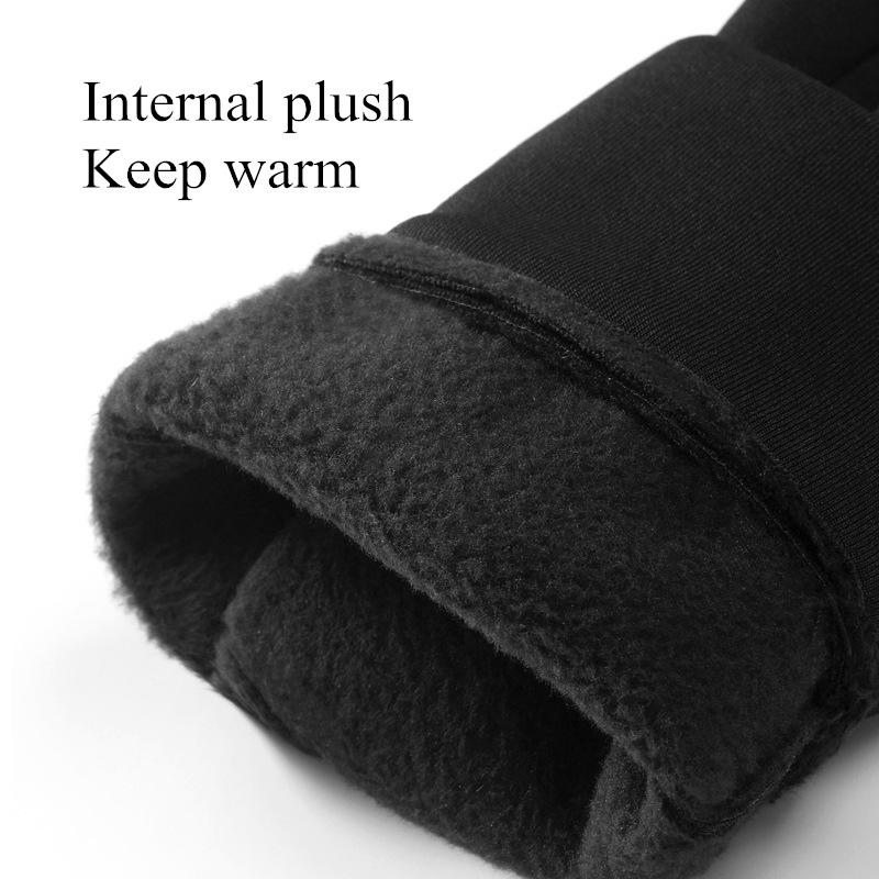 Winter Men Gloves Anti Slip Windproof Snowboard Touch Screen Warm Breathable Autumn Male Motorcycle Cycling Gloves