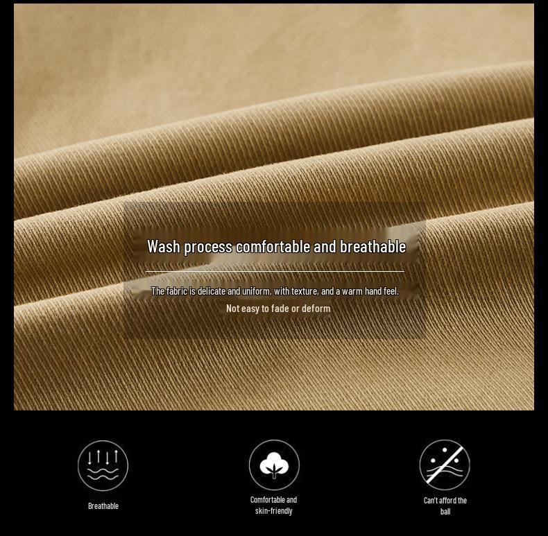 Herren Übergangsjacke in Übergröße - Frühling/Herbst Lässige Koreanische Stil Oberbekleidung