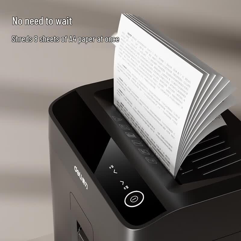 Deli 5-Level Security Commercial Paper Shredder CN plug (adapter included)