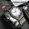 Stainless Steel Strap for Samsung Galaxy Watch 8 Classic 46mm 8 44mm 40mm Ultra 2025 Metal Strap for Galaxy 7 6 5 4 FE 6 Classic
