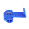 50pcs Blue Lock Quick Wire Splice Clips Terminal Connectors 0.72 2.5mm2