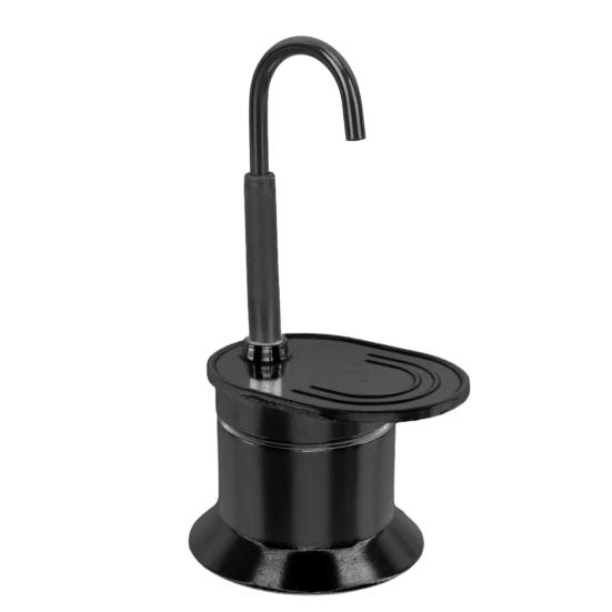 Single Tube Moka Pot 1 Cup 50ML Italian Coffee Maker Portable Coffee Brewer for Outdoor Parties Travel Camping