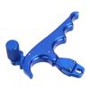 Compound Bow Release Aid Portable 360 degrees  Rotatable Aluminum Alloy Thumb Archery Release Aids Blue
