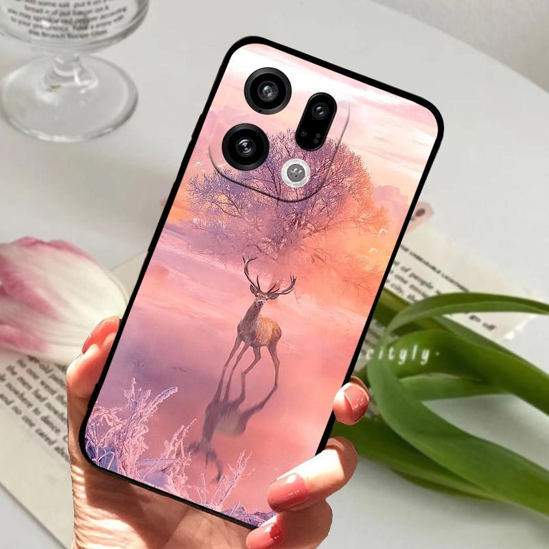 Hülle Für Oppo Find X9Pro X9 Weiche Silikon-TPU-Abdeckung Für OPPO Find X 9 FindX9 Pro Kameraschutzschale Stoßfester Stoßfänger PLJ110