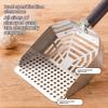 Stainless Steel Cats Litter Scoop Durable Long Handle Mesh Carbon Steel Large Size Scooper Litter Filter Pet Cleaning Tools
