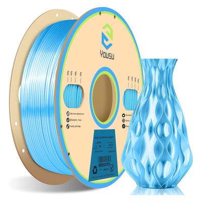 YOUSU PLA Filament Silk for 3D Printer 1.75mm Dimensional Accuracy + 0.03mm 3D Printing Material