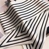 Silk Scarf: Long, Narrow, High-End Print for Spring and Summer - Versatile as Shirt Ribbon, Belt, or Hair Tie.