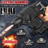 10000bpm 21V Drill Impact Electric Hammer Rechargeable Brushless Cordless Rotary Hammer Impact Drill for 21V Battery