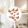 3D Butterflies Stickers For Scrapbooking Butterfly Stickers For Wall With Gold Edges 12X Stickers For Party Decorations
