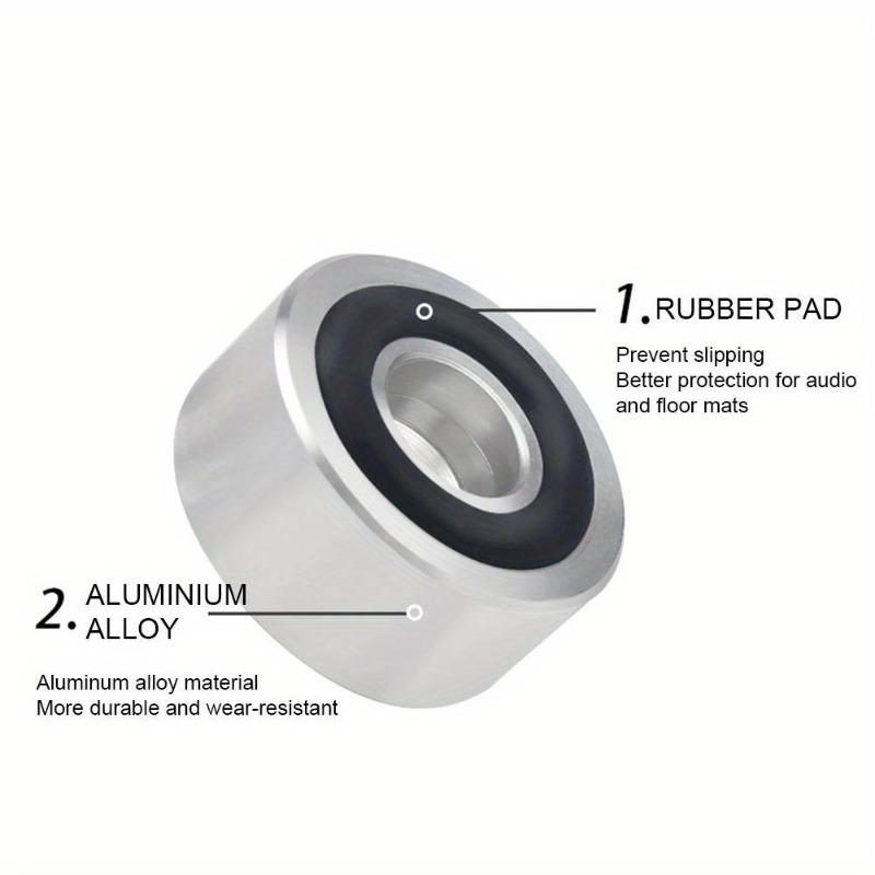 4 buc. Vârfuri difuzor Stand Picioare Pad Aliaj de Aluminiu Stand Izolare Difuzor Picioare Pad Pad Picioare Difuzor pentru Difuzor