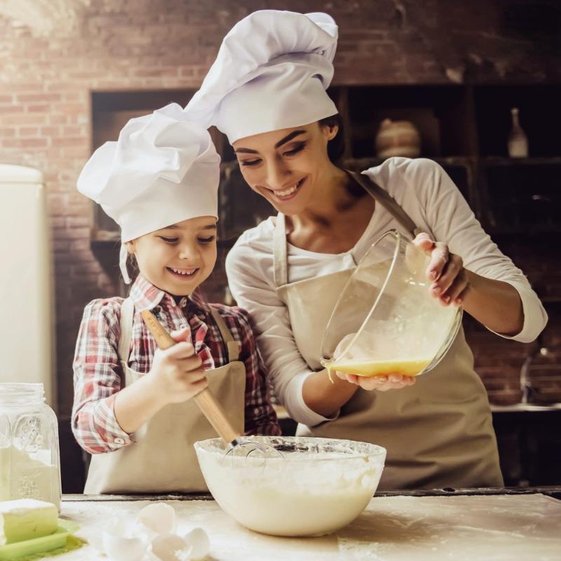 Kitchen Danish Dough Whisk - Wooden Danish Whisk for Dough with Stainless Steel Dough Hook - Traditional Dutch Whisk - Bread