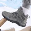 Winter Snow Boots Women High-top Plush Outdoor Warmth Casual Men Shoes Shock-absorbing Anti-slip Comfortable Hiking Shoes Men