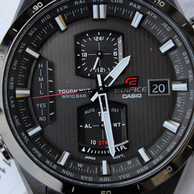 CASIO Men EDIFICE Black Watch EQW-A1110DC-1A EQW-A1110DC-1A