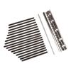 Set of steel keys for 17-note kalimba, accessories for musical instruments, parts for finger piano