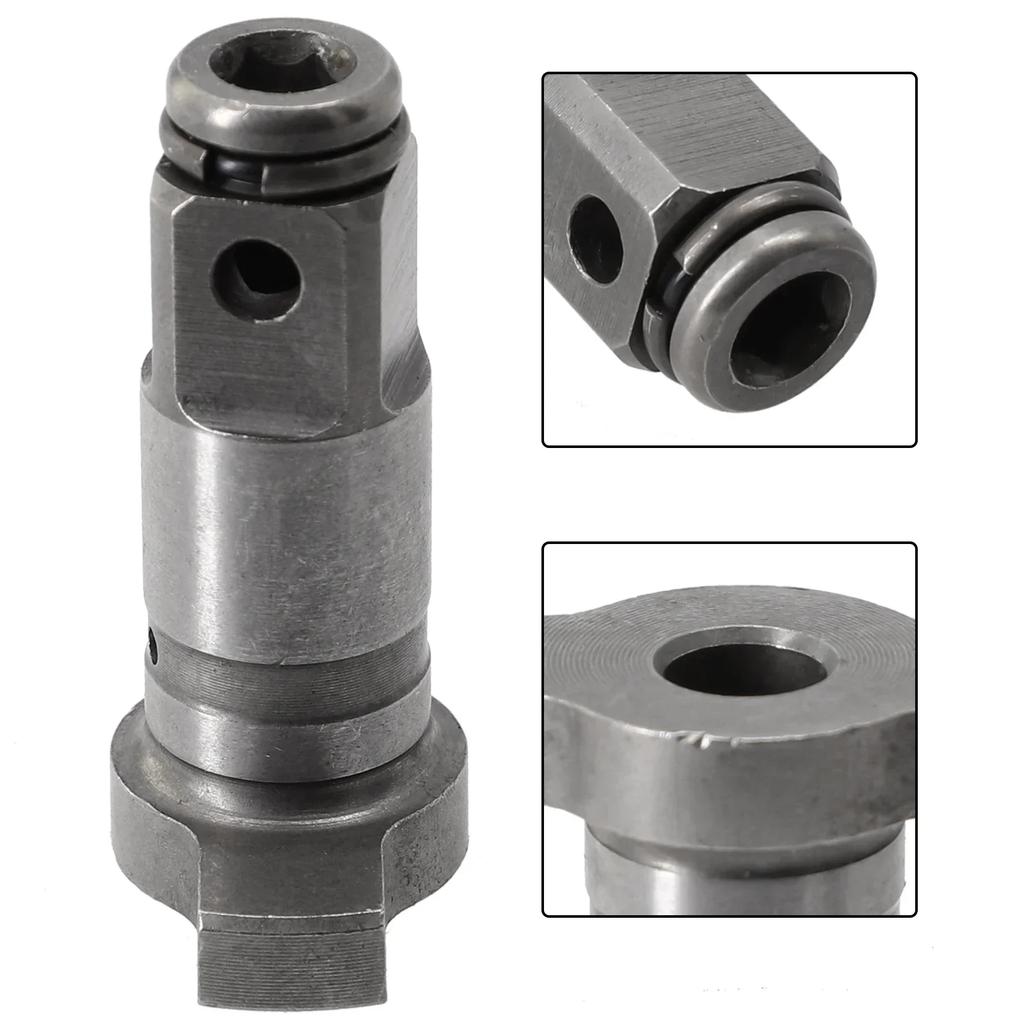 For Worx Parkside Impact Wrench Shaft 1/2' 16mm Accessories Spindle Anvil Replaceable Silver WU268 WU278 WU279 Electric Wrench
