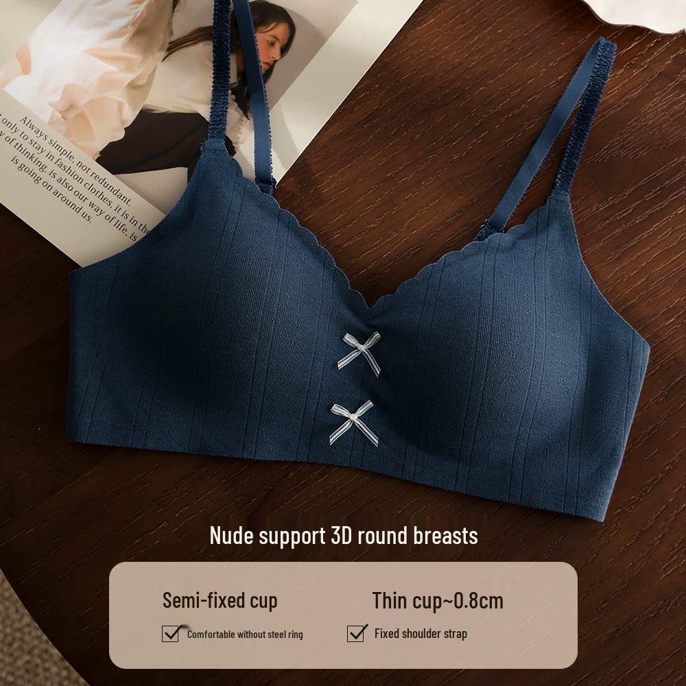 Nahtloser Push-Up-BH für Damen: Verstärkt und hebt für ein volleres Aussehen, Ideal für kleinere Brüste - 2025 Bestseller. Reiner Baumwollkomfort.