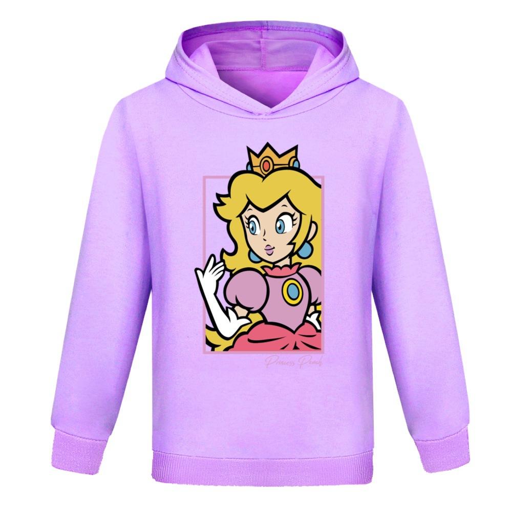 Girls Cute Print Comfortable Versatile Hooded Sweater Casual Versatile Hoodies Sweatshirts Girls