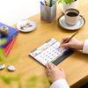 2027 Desk Calendar with Color Index and Yearly Chart NK8516