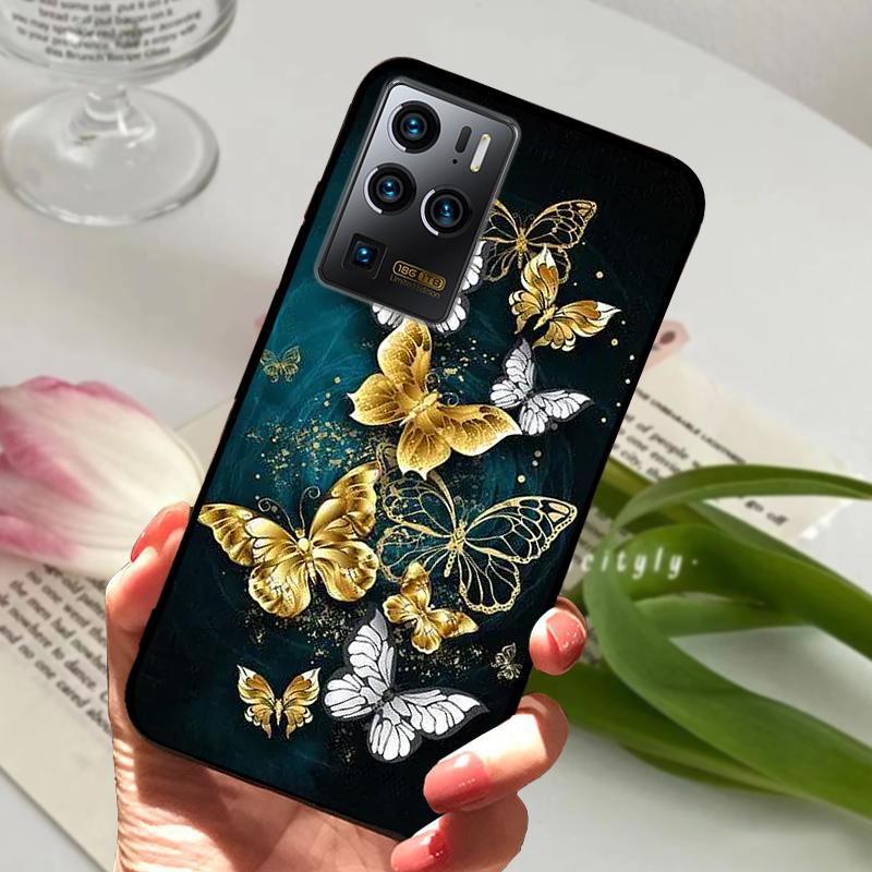 For ZTE Axon 30 Ultra Phone Case Axon30 Animals TPU Silicone Soft Funda Back Cover For ZTE Axon 30 Pro 30s Protector Cases Coque
