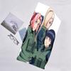 1pc NARUTO Beach Towel, Beach and Seaside Swimming Pool Equipment, Fashion Pattern, Rectangular, Travel Essentials