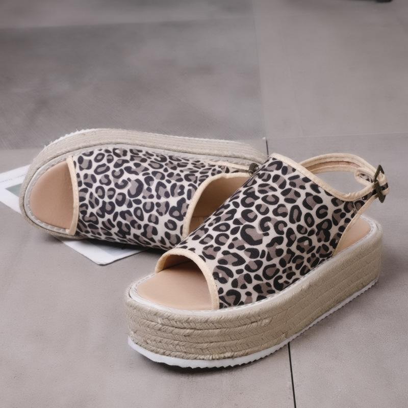 

модные летние женские сандалии из пеньки модные женские пляжные туфли туфли на танкетке удобные туфли на платформе lingbacks большие размеры fgh6 8