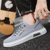 Fashion Original Men's Casual Sneakers White Shoes Round Toe Comfortable Fashion Trend Versatile Breathable Wear-resistant Walking 2025