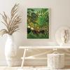 Henri Rousseau Forest Scenery Animal Poster Jungle Retro Canvas Painting Nordic Home Decoration Wall Art Picture for Living Room