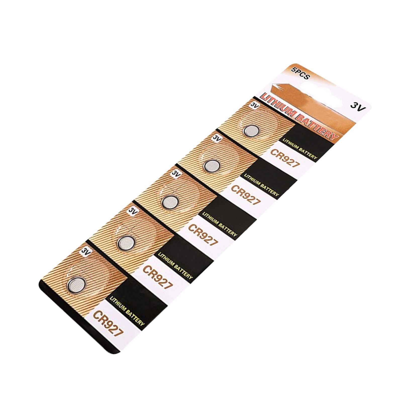 

5/10 шт. CR927 3 В литиевая батарейка-таблетка для часов, датчиков температуры, бутылок с водой, пультов дистанционного управления, игрушек A