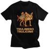 Italian Brainrot Fish Cat Meme TShirt 100 Cotton Tee Tops Streetwear Round Neck Tshirts Casual Short Sleeve For Men Birthday