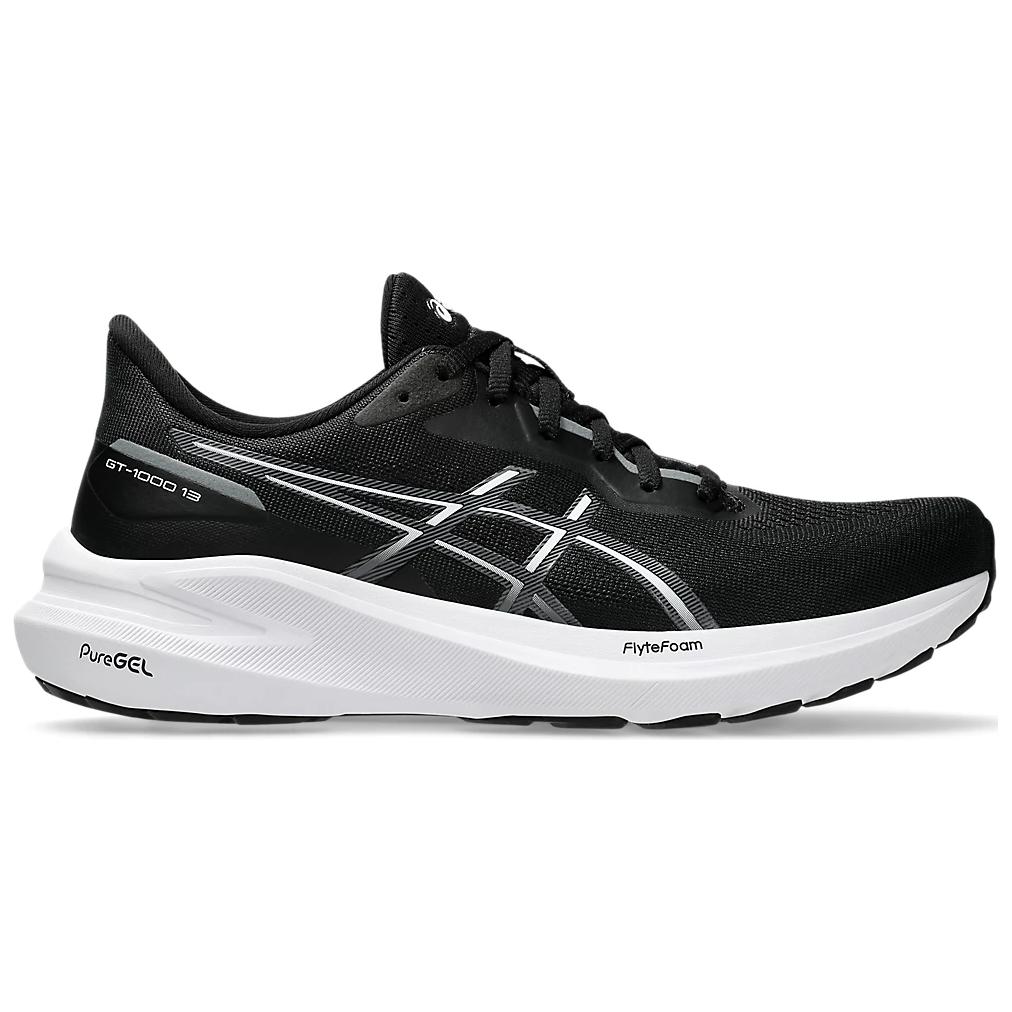ASICS GT 1000 13 Black White Women's Sneakers 1012B663-003