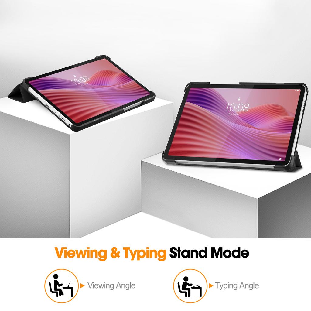 Für Lenovo Tab K9/Tab One Hülle Anti-Sturz Leder Ständer Tablet-Hülle