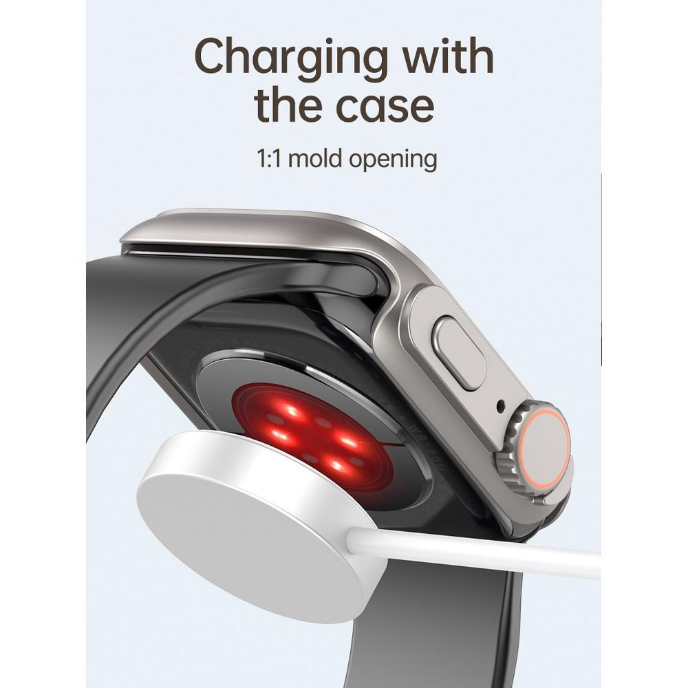 Change To Ultra Case For Apple Watch 9 8 7 6 5 4 3 Iwatch Series 45mm 44mm 41mm 40mm 38mm 42mm Upgrade 49mm Tempered Glass Cover
