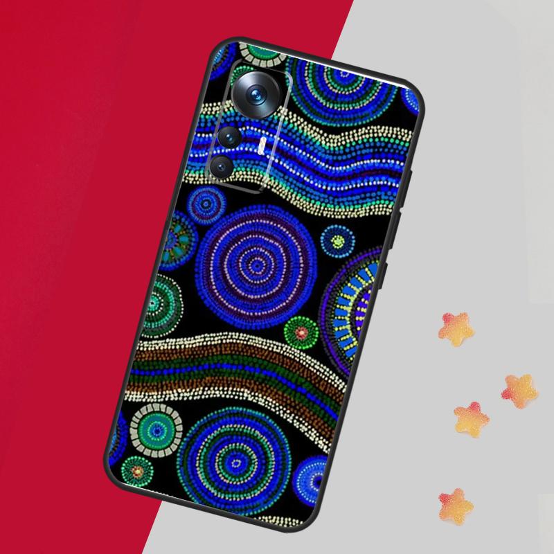 Aboriginal Art Print Case For Xiaomi 14T Pro 11T 12T 13T 13 14 15 Ultra Cover For POCO F7 F6 F5 X3 X5 X6 X7 Pro