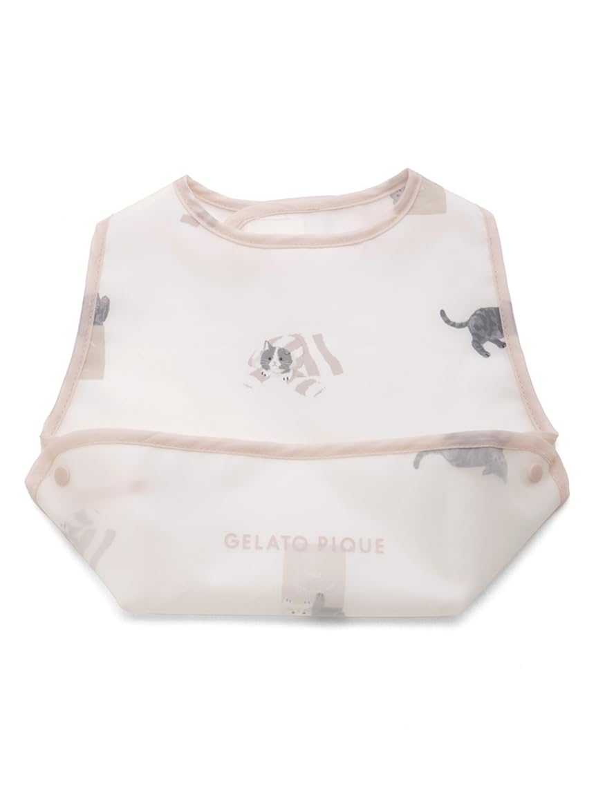 

BABY Playful Cat Pattern Meal Style PBGG245549 PNK F [Gelato Pique]