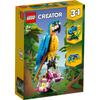 LEGO Creator Macaw 31136 Klocki z zabawkami Prezenty dla chłopców i dziewcząt Wiek 7+