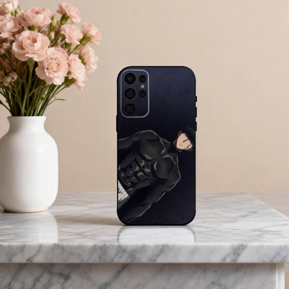 Manga Mashle M-Magic and M-Muscles Phone Case For Samsung S25,S24,S21,S22,S23,S30,Ultra,S20,Plus,Others Soft Black Case Samsung S24