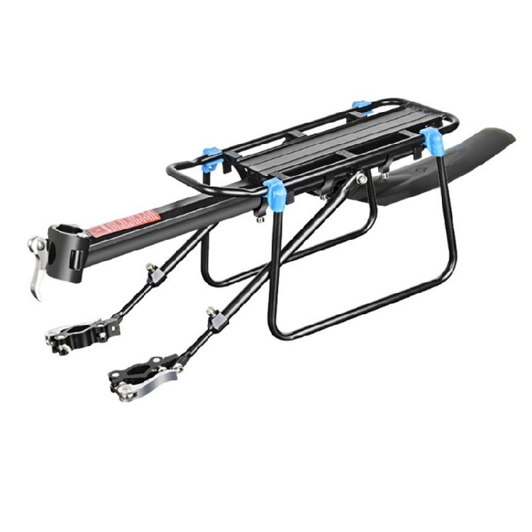 Bicycles Luggage Carrier Bike Rack Aluminum Cargo Rear Rack Shelf Bag Holder 1