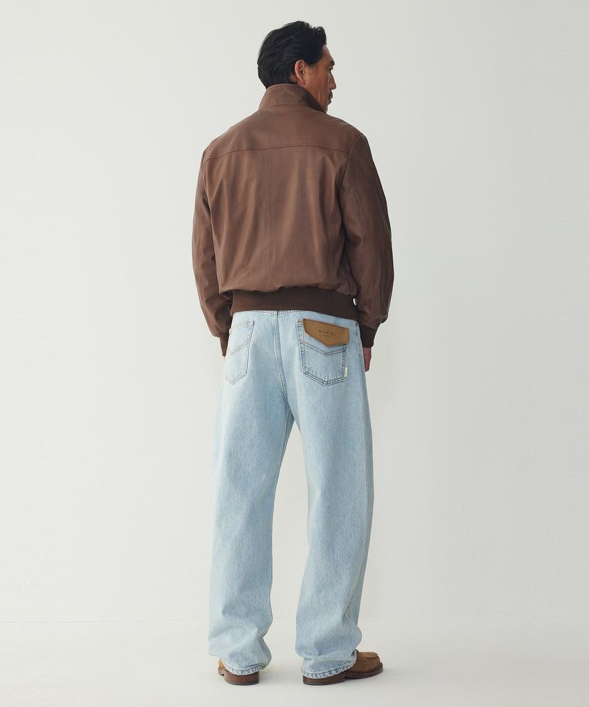MAN ON THE BOON [Made In Usa] 5 Pocket Denim Pants_Light Blue 4716104019