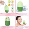 Facial Beauty Ice Grid, Silicone Roller Mold, Ice Ball Tray and Ice Cubes In One, Lifting the Skin and Soothing Acne Redness