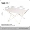 Mini Portable Aluminum Folding Outdoor Table